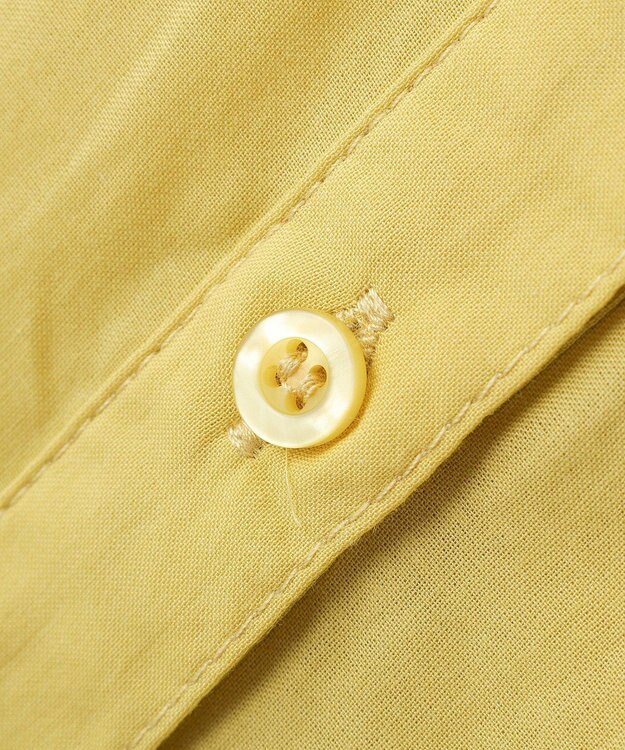 Green Parks スカラップ刺しゅうブラウス Yellow
