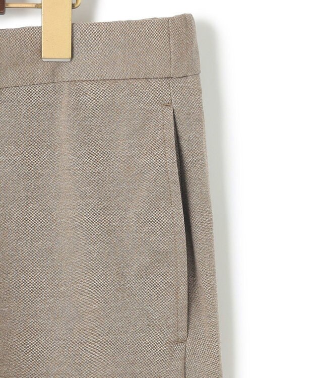 J.PRESS MEN 【ストレッチ / ウォッシャブル可 】布帛ライクスマートジャージー パンツ ベージュ系