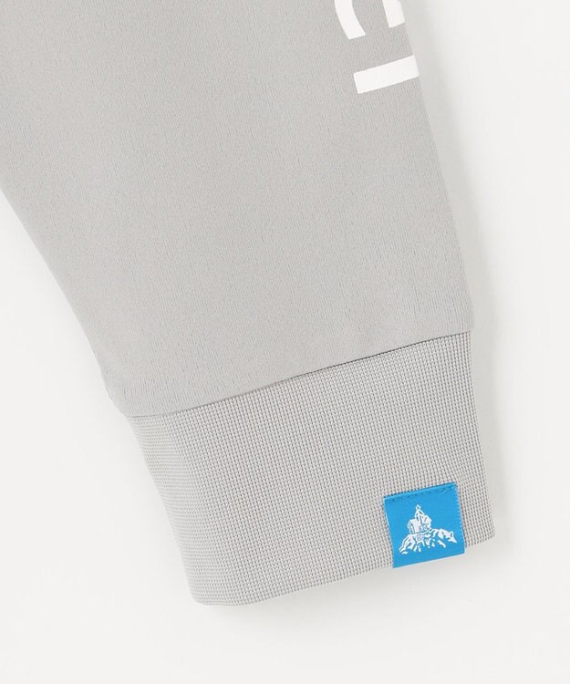 SHARE PARK LADIES 【UNISEX】吸水速乾 ショルダーロゴロングスリーブTシャツ（S・Mサイズ） グレー