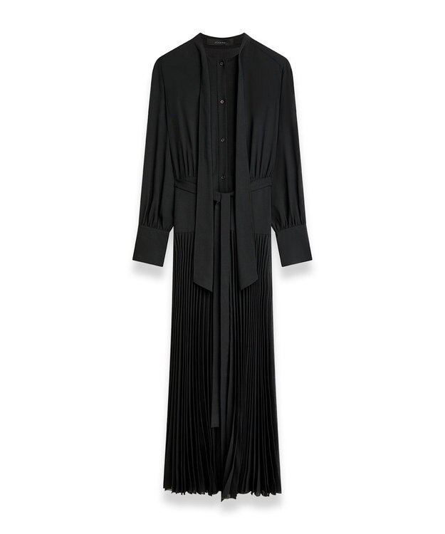JOSEPH ウィンターボイル　シャツドレス Black