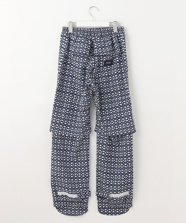 23区GOLF 【WOMEN】モノグラム ポケッタブルレインパンツ ネイビー系5