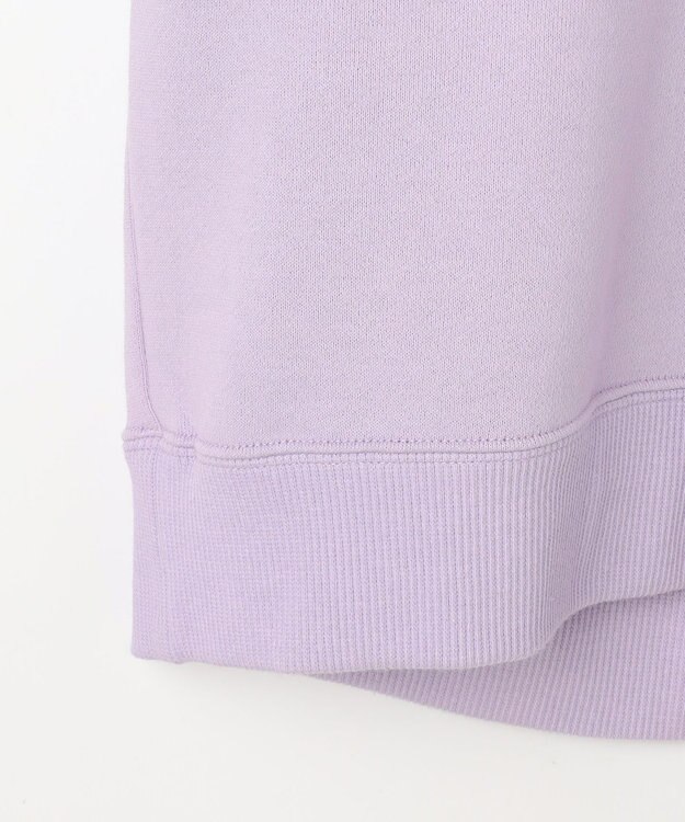 J.PRESS LADIES 【WEB限定】ロゴ裏毛 パーカー 【WEB限定】ラベンダー系