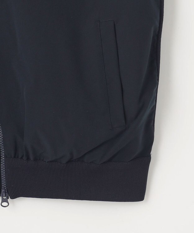 23区GOLF 【MEN】軽くて通気性抜群のニットコンビベスト ネイビー系