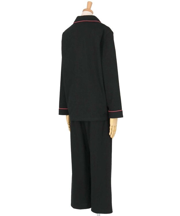 une nana cool 【綿混】天竺パジャマ MADE WITH LIBERTY FABRIC ブラック