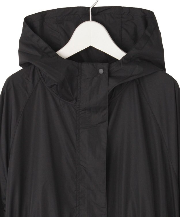 MOONBAT 【撥水】LIGNAGGIO ウエストギャザーフードコート ブラック