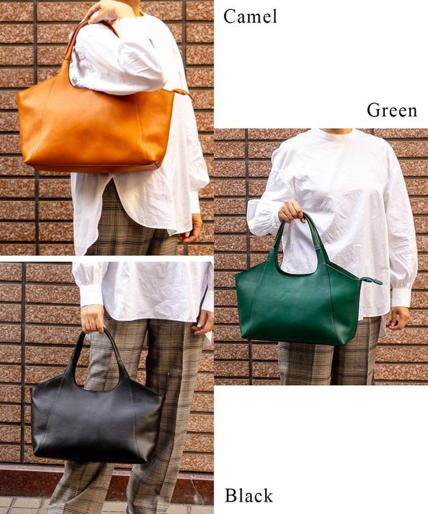 tsumori chisato CARRY ダンプティ トートバッグ キャメル