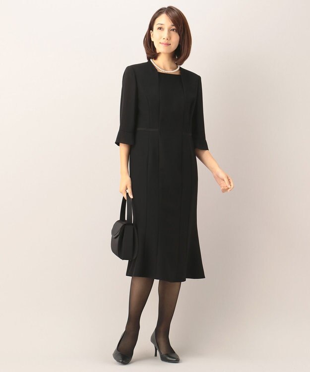 自由区 FORMAL 【定番】シンプルハンドバッグ ブラック系