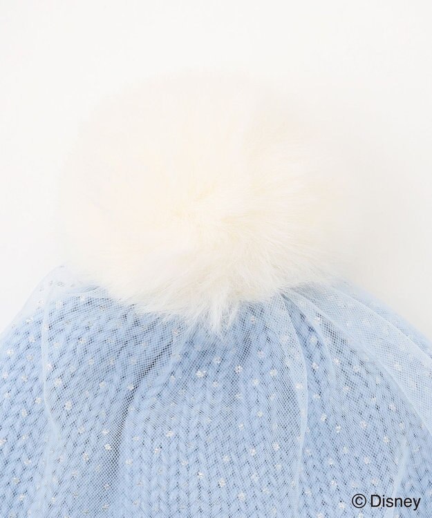 ANY KIDS 【ディズニー/FROZEN】ワッペン付きニット帽 サックスブルー