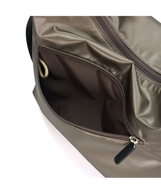 PELLE BORSA ハンドルポイントショルダーバッグ Cheers チアーズ 5210 トープ