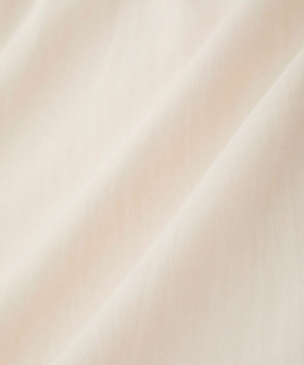 earth music&ecology 【綿100％】サイドリボンラッフルミニワンピース Ecru