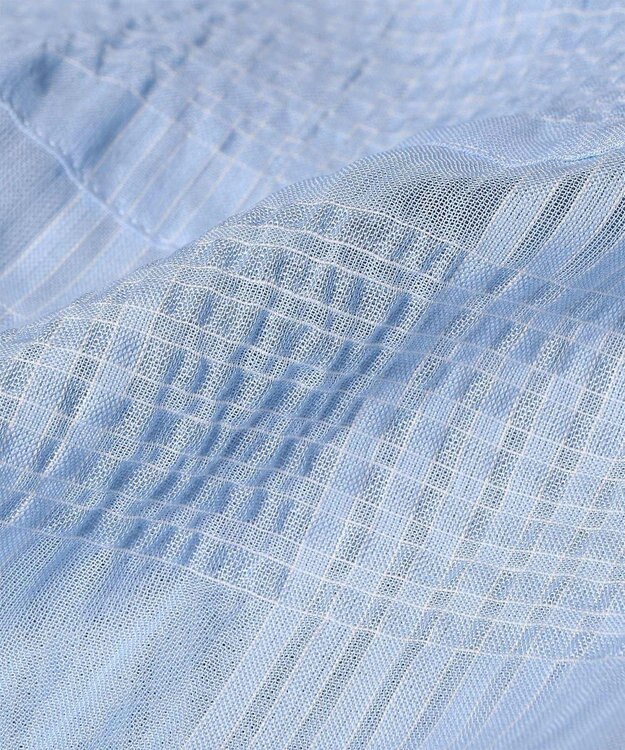 Paul Smith ワッシャーチェック シアー シャツ ライトブルー