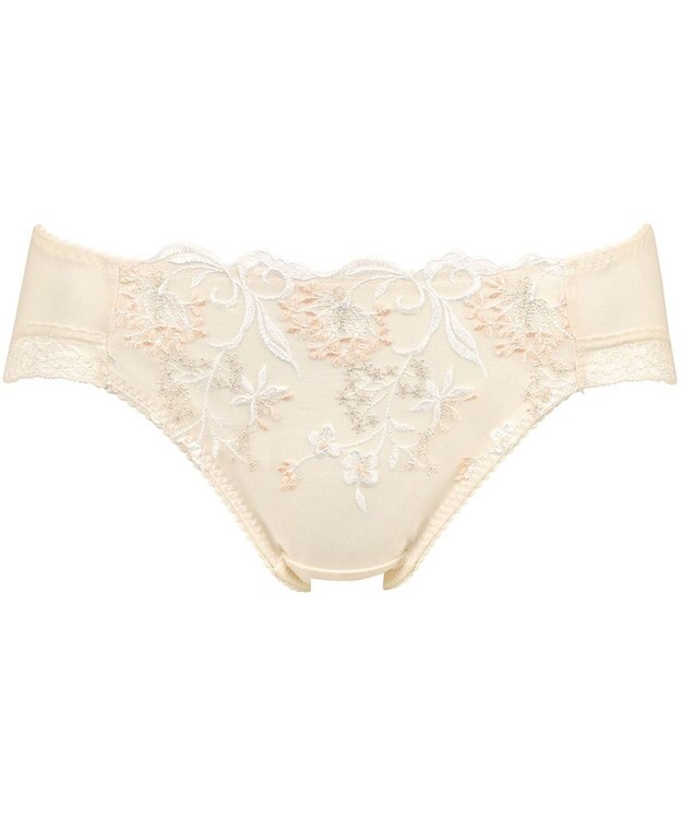 Wing ショーツ 【後ろ姿きれいブラ】 KB2720とペア 綿混素材(身生地部) はきこみ丈あさめ KF2820 ウイング／ワコール クリーム