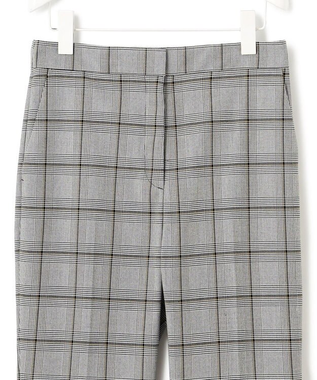 ICB T/Rグレンチェック　セミフレアパンツ グレンチェック系