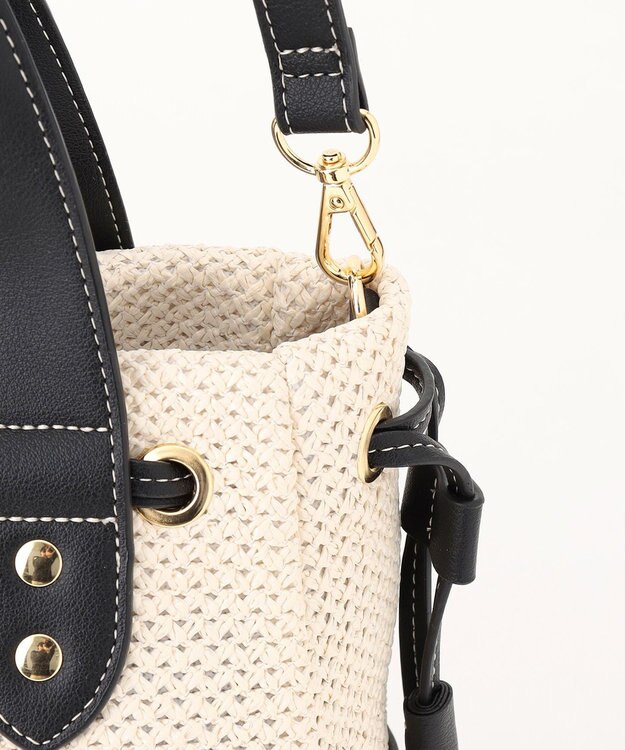 LA BAGAGERIE サイドタッセルサマートート　Sサイズ ホワイト