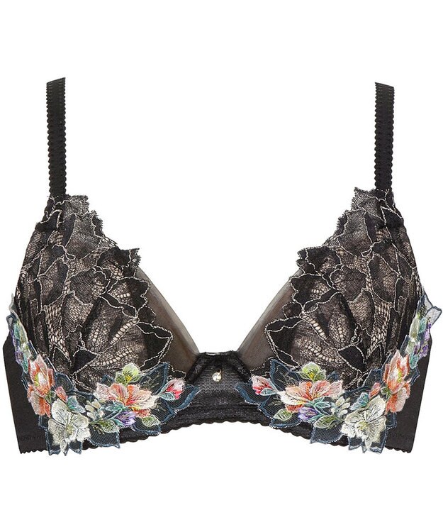 Wing Wing Lesiage　【2820シリーズ】　ブラジャー　ふっくらまる胸メイク　ウイング／ワコール　PB2820 ブラック