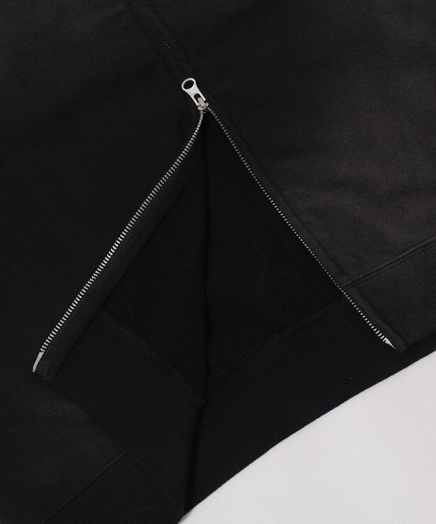 WEGO ブラストダブルZIPスウェットカーディガン ブラック