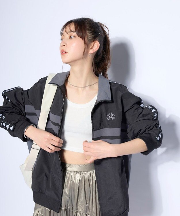 OP／FILA 【Kappa】バンダ トラックジャケット ブラック