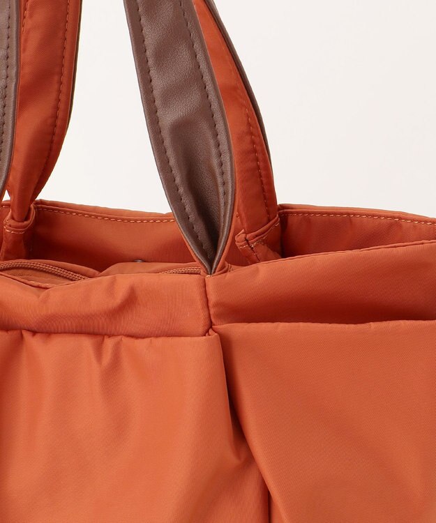 Y'SACCS 【Y’SACCS vous et】コンテナバッグ Ｍサイズ レンガブラウン