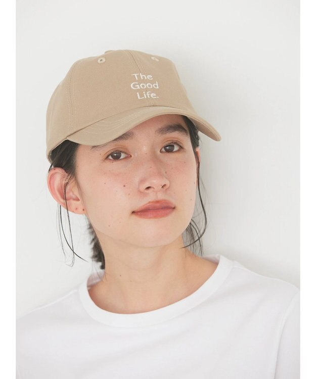 AMERICAN HOLIC ロゴキャップ Beige