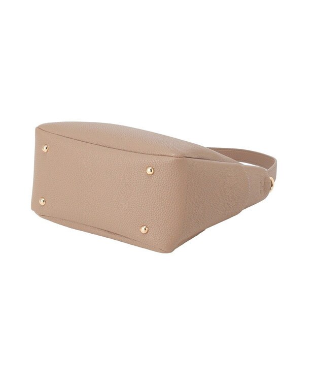 AMERICAN HOLIC 【2点セット】2WAYワンハンドルミニトート+ポーチ Gray Beige