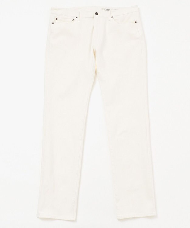 JOSEPH ABBOUD 【キングサイズ】ISKO2WAY デニム ホワイト系