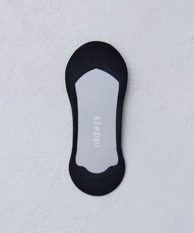 steppi 【抗菌防臭】パンプス用 フットカバー 浅履きタイプ ブラック系