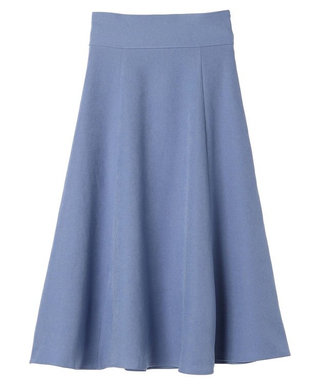 earth music&ecology バックレースアップスカート Blue