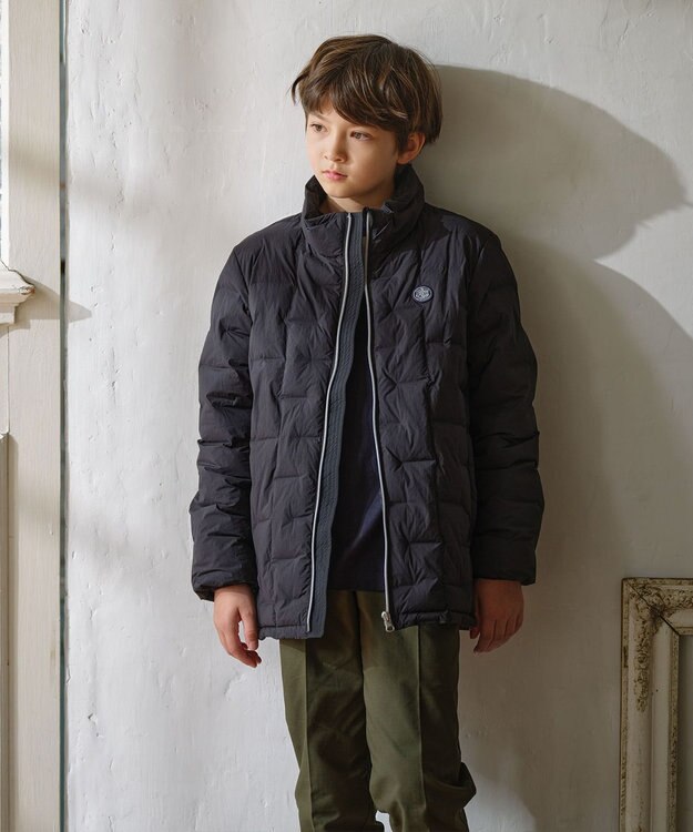 J.PRESS KIDS 【110-130cm】中綿ショートコート ブラック系