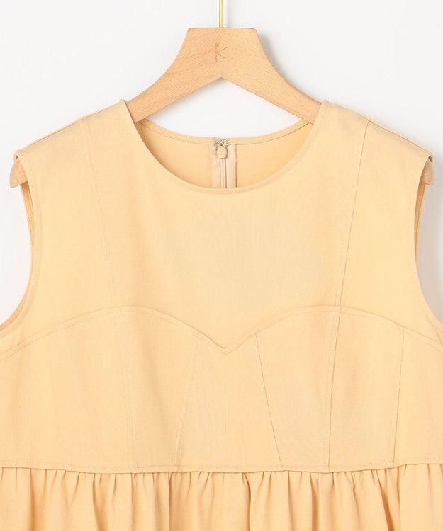 組曲 【先行予約・WEB限定】サマージャージー ペプラムカットソー イエロー系