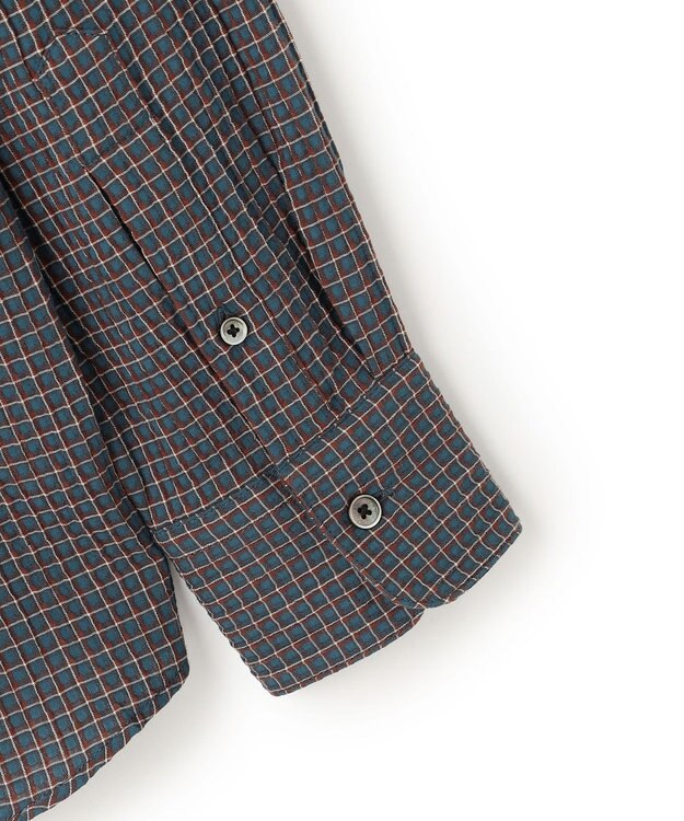 JOSEPH HOMME 新素材【ドライタッチ/ストレッチ】ドライコットンドビー　レギュラーカラーシャツ ネイビー系