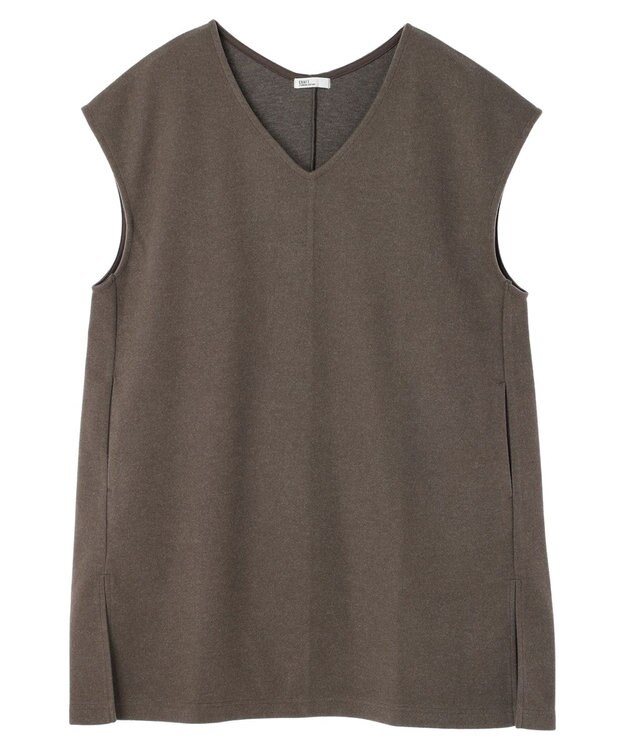 CRAFT STANDARD BOUTIQUE 圧縮ニットソージレ Brown