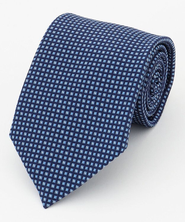 J.PRESS MEN 【GEOMETRIC JACQUARD COLLECTION】ジオメトリックジャガード ネクタイ ネイビー系8