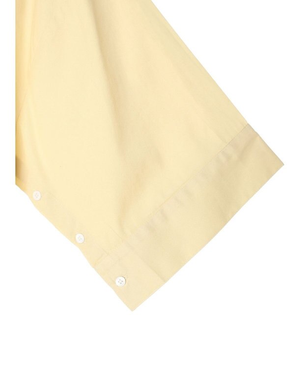 earth music&ecology ワイドスリーブ半袖シャツ Yellow