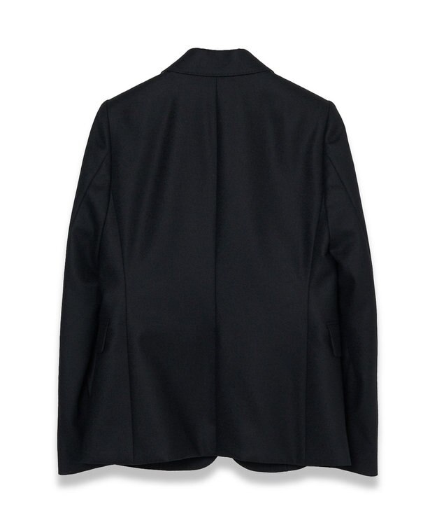 JOSEPH 【WEB&OUTLET限定】ハイカウントサキソニー　シングルブレストジャケット Black
