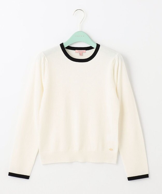 TOCCA 【洗える！】CASHEMERE プルオーバー アイボリー系