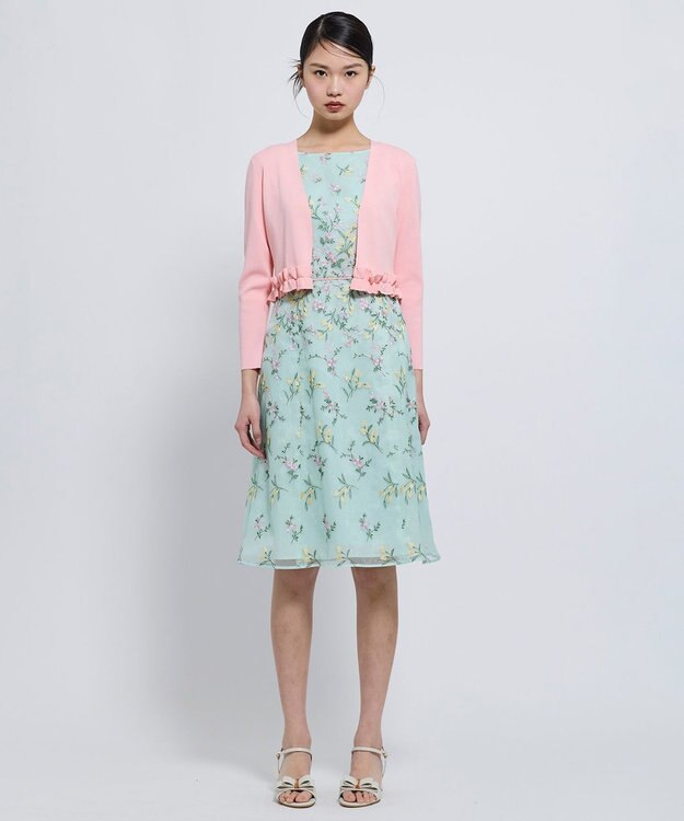 TOCCA 【松木育未さん着用】WHIP AIR BOLERO ボレロ ピンク系