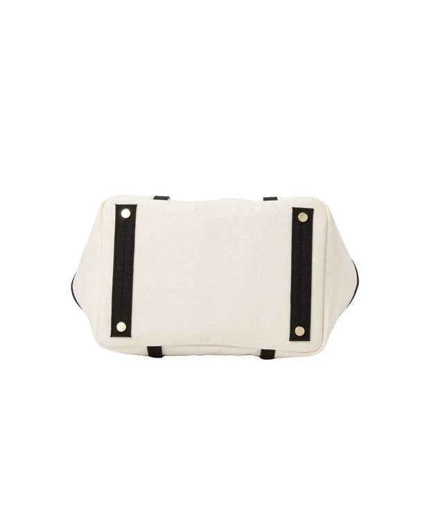LANVIN en Bleu LANVIN en Bleu ランバンオンブルー ジュール トートバッグ ポーチ付 M アイボリー