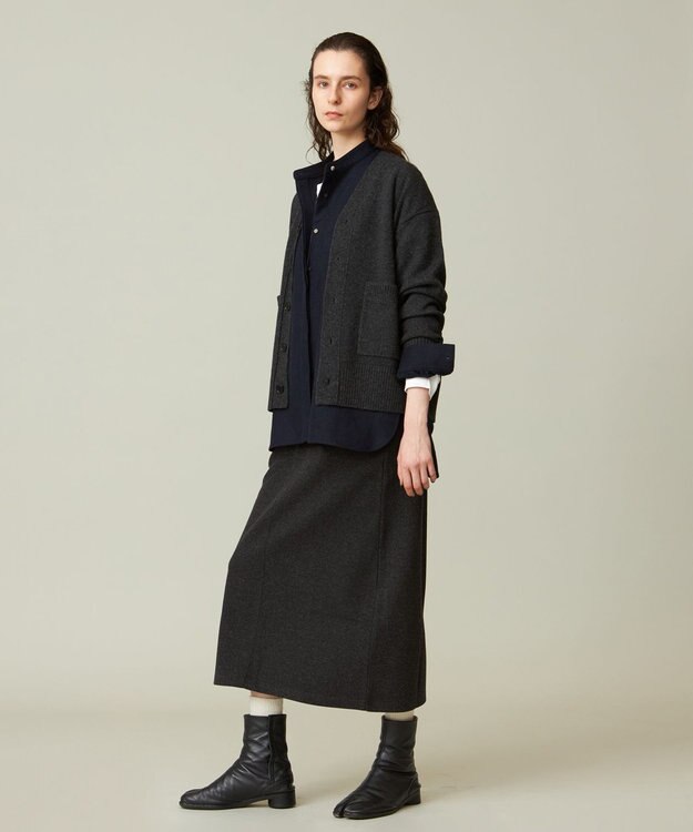 J.PRESS YORK STREET 【UNISEX】NEW ENGLAND ニットカーディガン グレー系