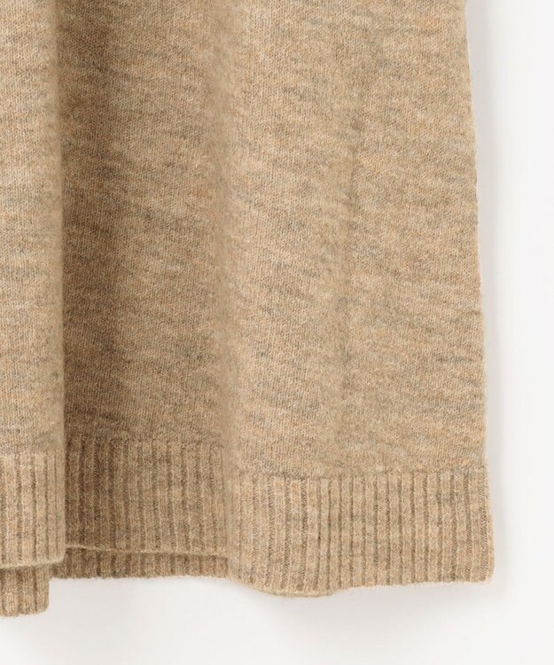 ANY SIS 【洗える】クロスレイヤードニット ワンピース ベージュ