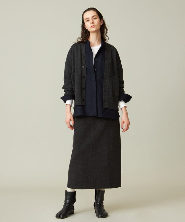 J.PRESS YORK STREET 【UNISEX】NEW ENGLAND ニットカーディガン グレー系