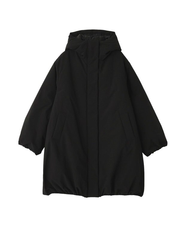 CRAFT STANDARD BOUTIQUE ボリューム中綿ミディコート Black