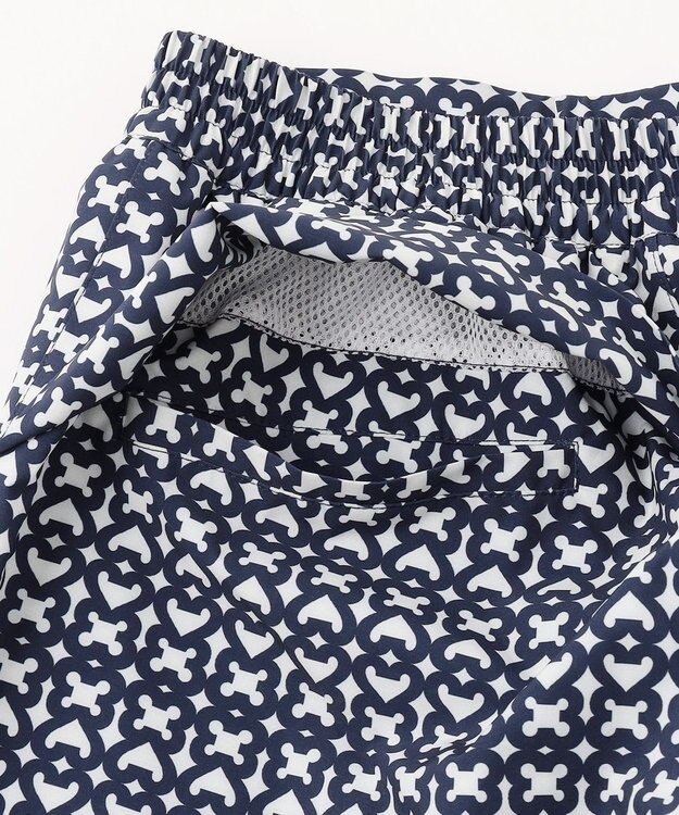 23区GOLF 【WOMEN】モノグラム ポケッタブルレインパンツ ネイビー系5