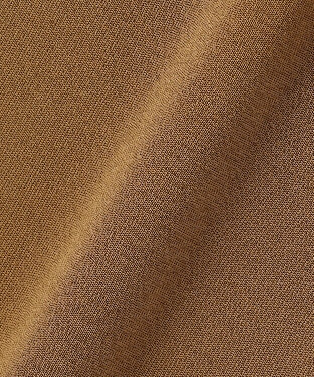 ICB 【洗える】ドライコットンアセテート ドレープスリーブワンピース キャメル系