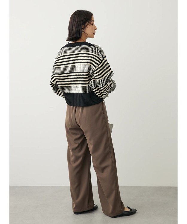 Green Parks ・ＥＬＥＮＣＡＲＥ　ＤＵＥ　ワイドパンツ Brown