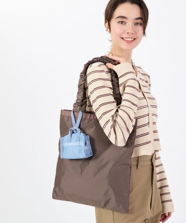 LeSportsac MICRO WEEKENDER CHARM/スレートブルー スレートブルー