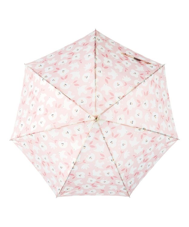 MOONBAT estaa 【耐風】長傘 ハッピーバーズ UV オレンジ