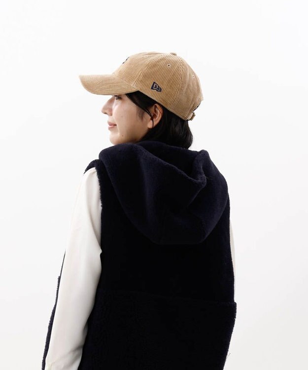 AURORA otona MUSE 12月号掲載【 Beaurance （ビューランス）】NEWERA コーデュロイキャップ ベージュ