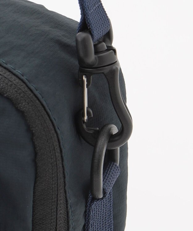 JOSEPH ABBOUD MOUNTAIN 【新型登場！ECO撥水/軽量】マイクロリップ サコッシュ ネイビー系