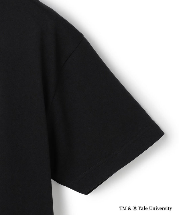 J.PRESS YORK STREET 【YALE別注】【UNISEX】ブルドッグ プリント Tシャツ ブラック系