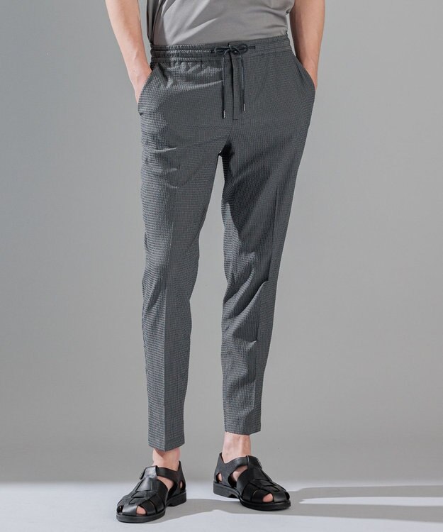 JOSEPH HOMME 【LEON 掲載】クールネスサッカー  /  PEGG EASY ライトグレー系